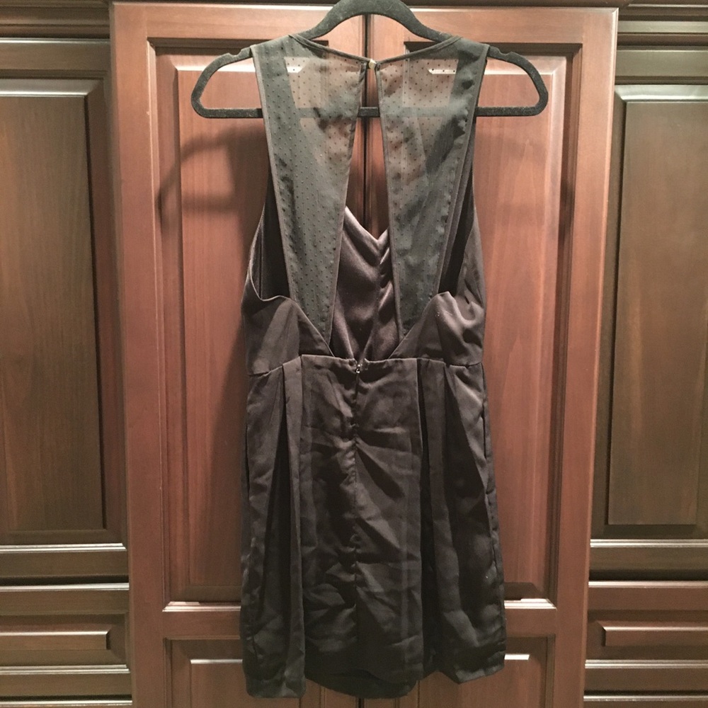BCBGeneration Ruffle Front Cocktail Dress - Picture 4 of 7